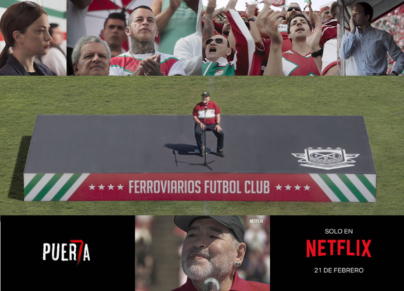 Netflix lanza comercial con Diego Maradona, dirigido por Luis Ortega