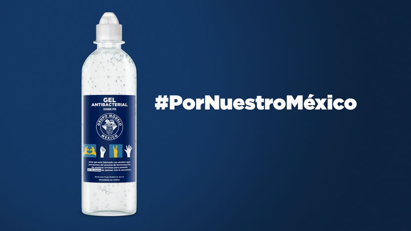 Cerveza Corona paraliza producción en México y dona alcohol en gel