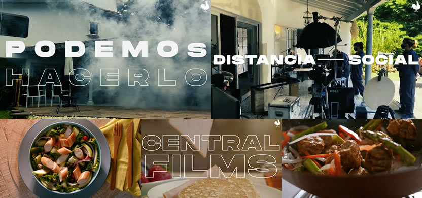Central Films Colombia realiza el primer trabajo en la nueva normalidad