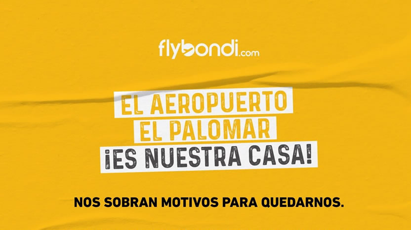 Flybondi crea acción con #ElPalomarNoSeVa
