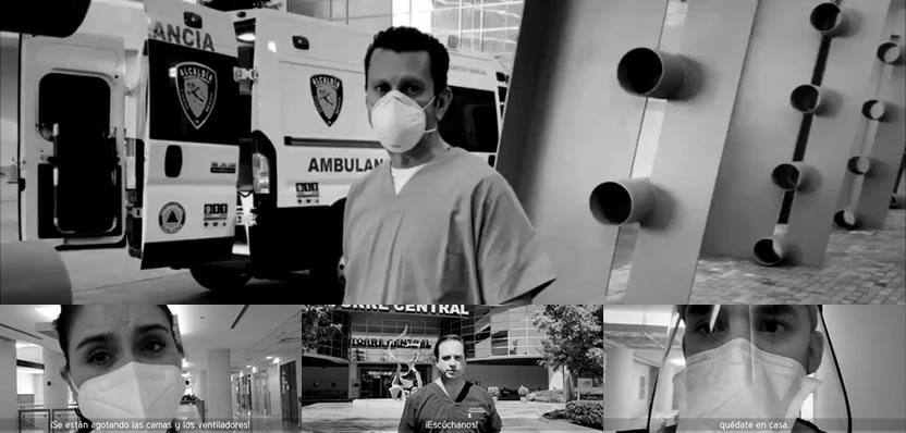 La voz de los Doctores, el mensaje de los médicos que se estrenó ayer en México
