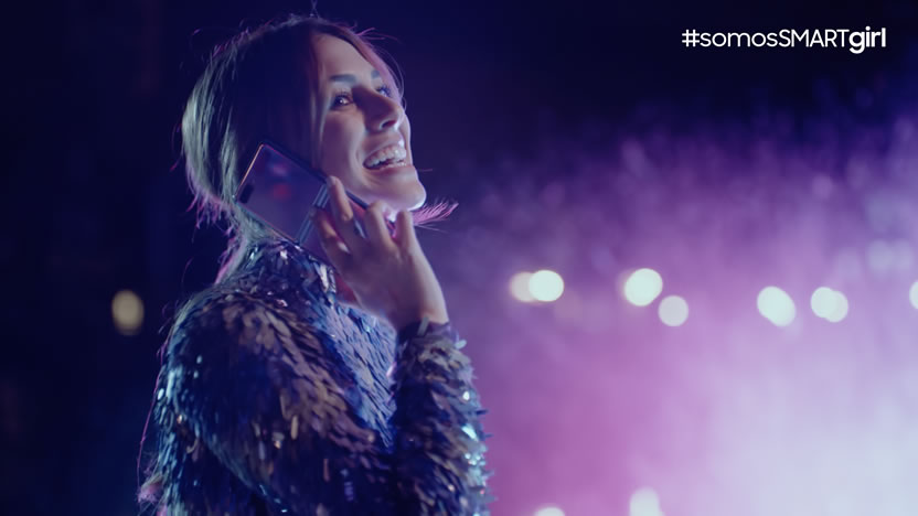 Proximity revela un talento oculto de Blanca Suárez en campaña para Samsung