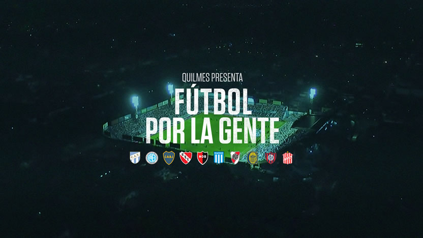 Quilmes presenta Fútbol por la gente