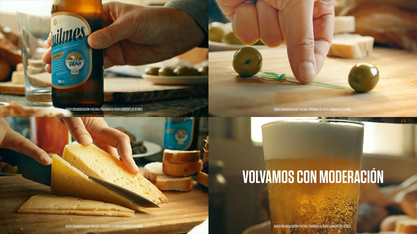 Cerveza Quilmes y La América piden que Volvamos con moderación