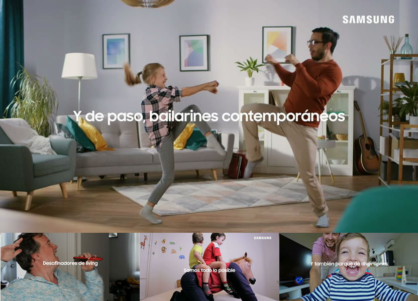 Leo Burnett Argentina y Samsung celebraron a los padres multifacéticos de la cuarentena