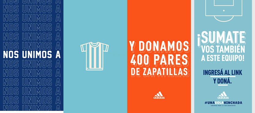 Adidas pone la camiseta de los argentinos y se suma a Una Sola Hinchada 