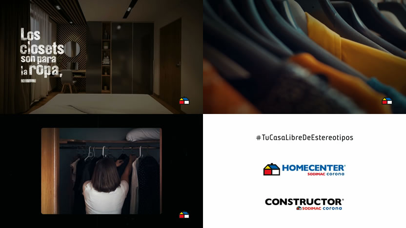 McCann Colombia y Homecenter recuerdan para qué sirven los closets