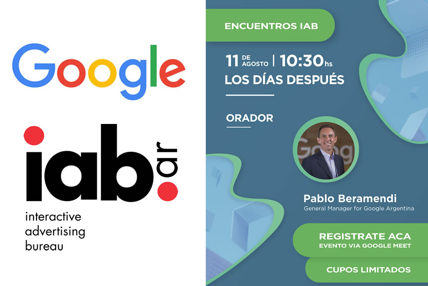 Pablo Beramendi analiza Los días después en una conferencia de IAB vía Google Meet