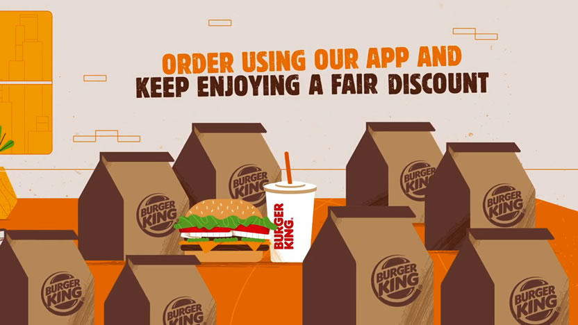 WT+ Dubai, Asteroide y Canja te regalan descuentos en la app de Burger King 