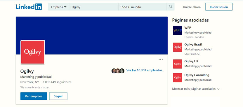Ogilvy llega al millón en LinkedIn