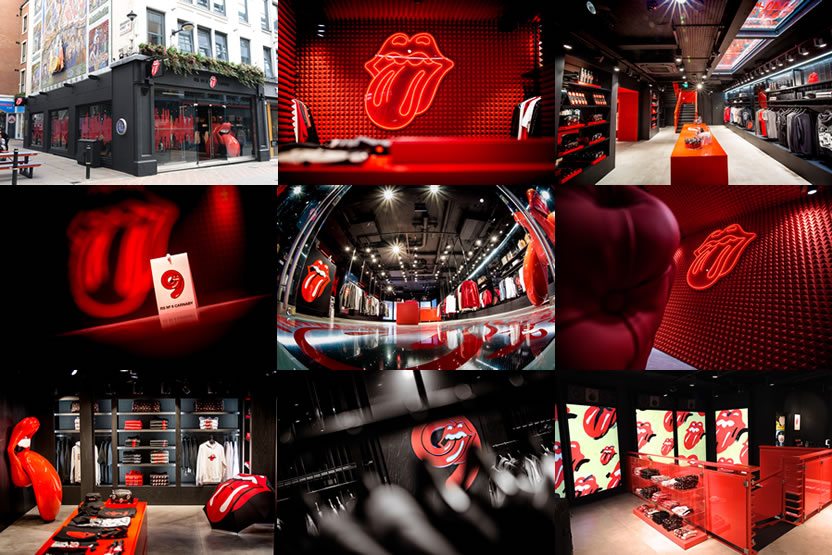 The Rolling Stones abren una tienda exclusiva en Carnaby Street