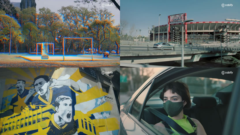 Cabify lanza su sponsoreo de River y Boca con la campaña La calle respira fútbol