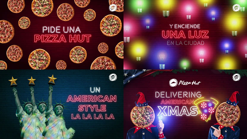 DDB España lanza la campaña navideña de Pizza Hut con #DeliveringAmericanXmas
