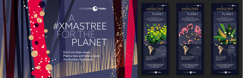 Ampfy e Instituto Terra te invitan a plantar árboles como regalo de Navidad