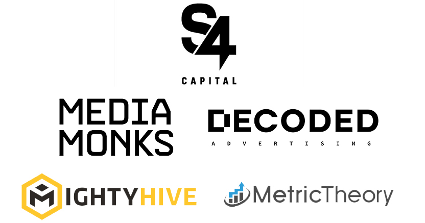 S4Capital inicia 2021 con las fusiones de Decoded Advertising con MediaMonks y Metric Theory con MightyHive