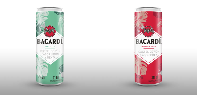 Cepas presenta los ready to drink de Bacardí sabor Mojito y Ron con Cola