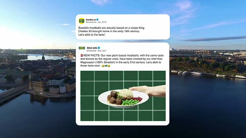 IKEA le responde al Gobierno de Suecia sobre las Swedish Meatballs