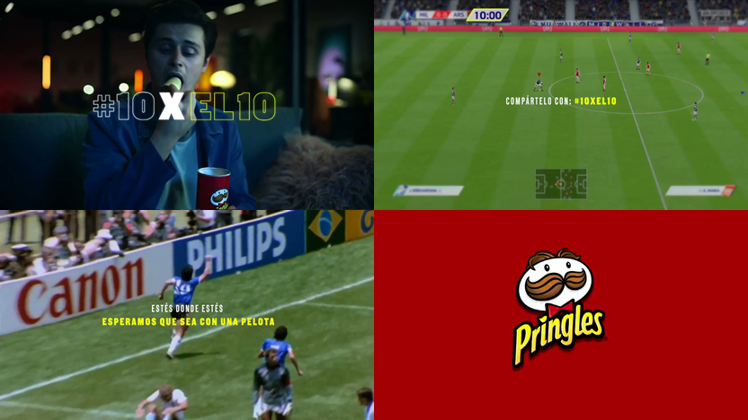 KTBO y Pringles homenajean a Maradona