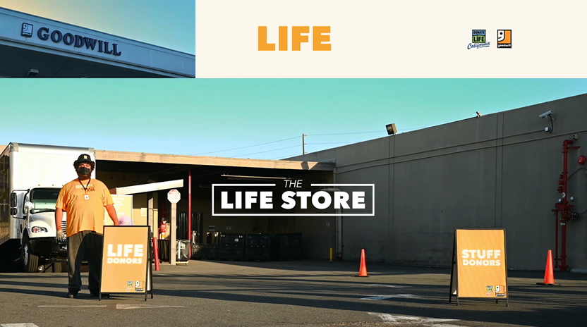 The Life Store, iniciativa de Casanova//McCann para Donate Life California junto a Goodwill