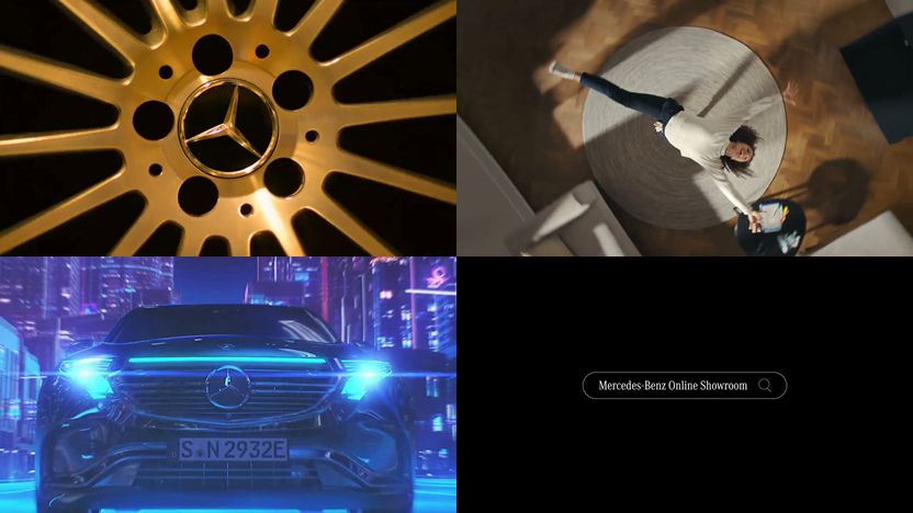The Mercedes-Benz Online Showroom, primer film global de Leo Burnett Colombia