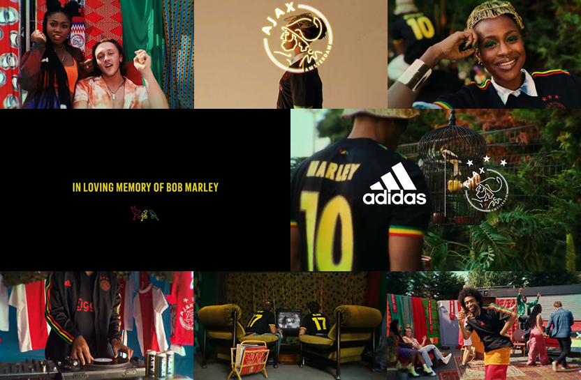 Adidas y Ajax rinden homenaje a Bob Marley