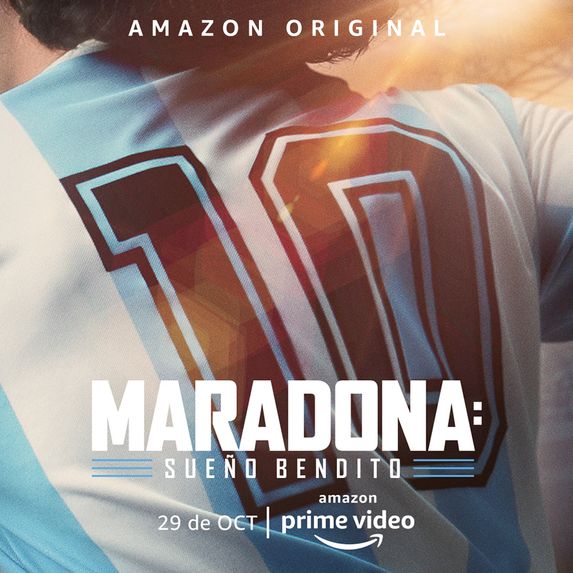 Amazon Prime Video anuncia el estreno de Maradona: Sueño Bendito