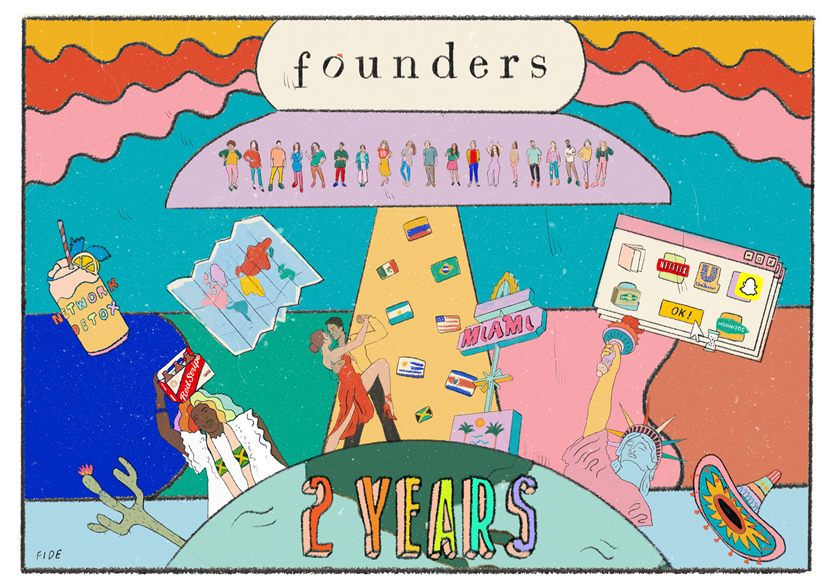 Founders festeja sus primeros 2 años de independencia con nuevos proyetos