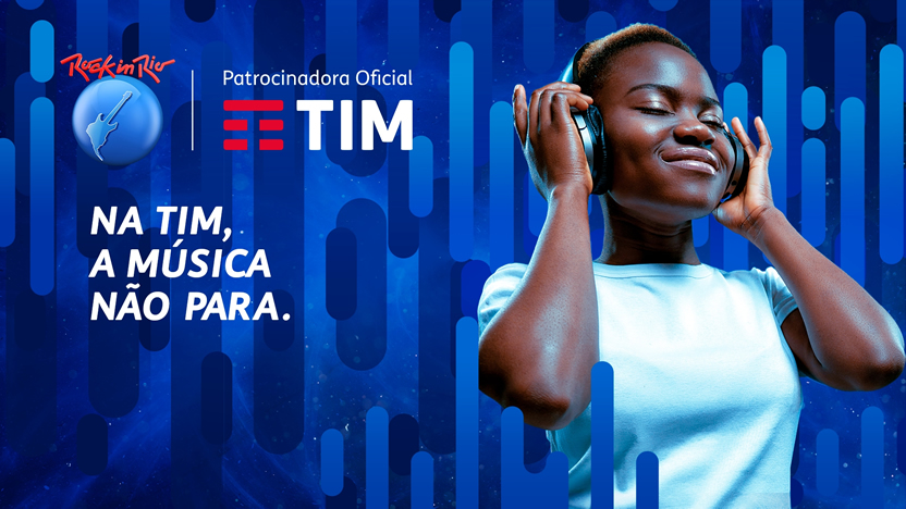 TIM, nuevo patrocinador de Rock in Rio 2022