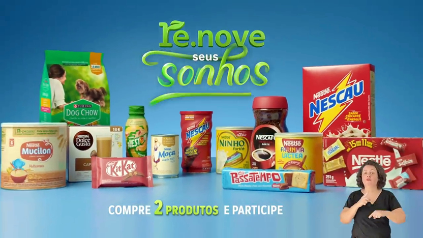 WMcCann idea Renueva tus Sueños Nestlé protagonizada por Gaby Amarantos