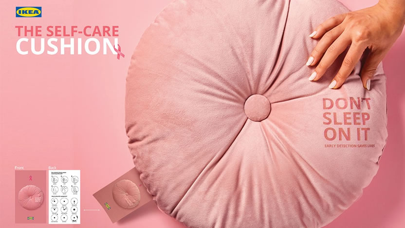 Almohadón de Ikea previene cáncer de mama