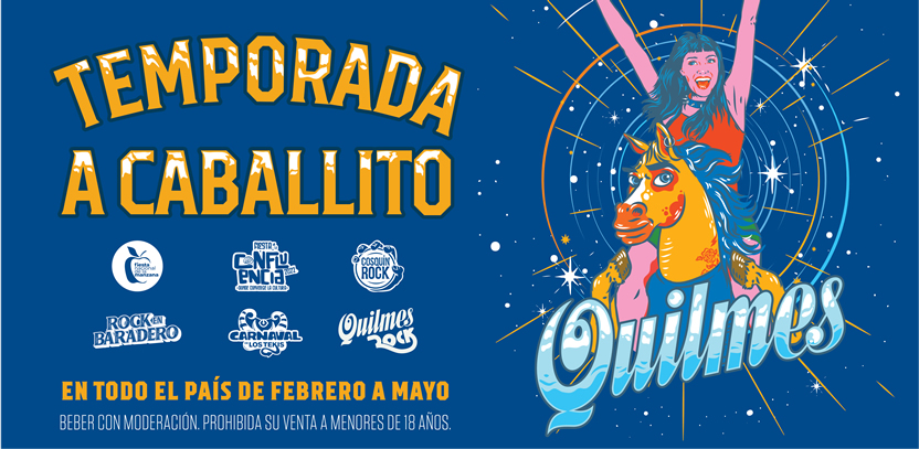 Quilmes, la cerveza oficial de los festivales
