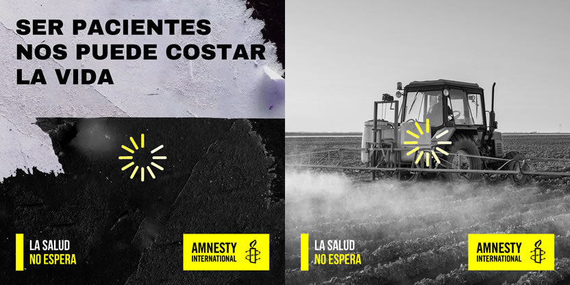 Amnistía Internacional junto a Planta alertan que #LaSaludNoEspera