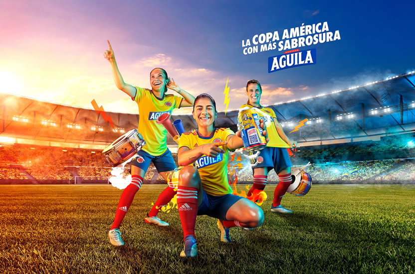 Águila y MullenLowe SSP3 con el fútbol femenino lanzan la Edición Especial Chicas