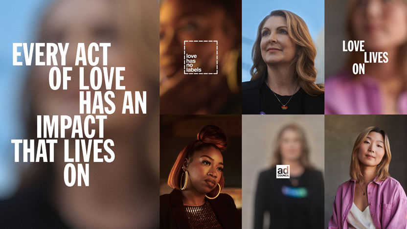 R/GA NY estrena la nueva serie de Love Has No Labels que inspira actos de amor