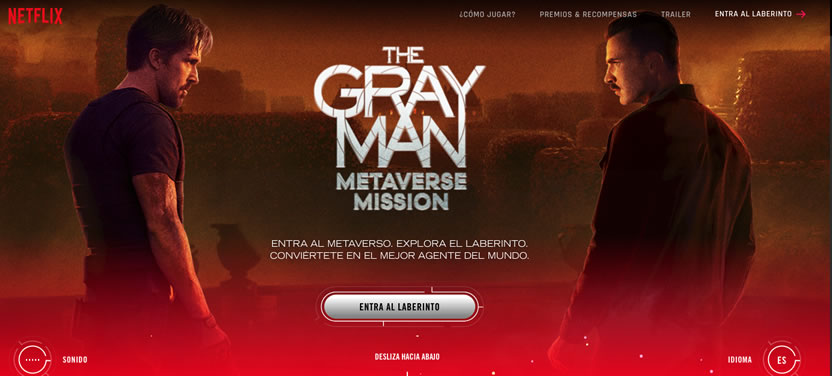 Netflix y Media.Monks crean activación en el metaverso para el film The Gray Man