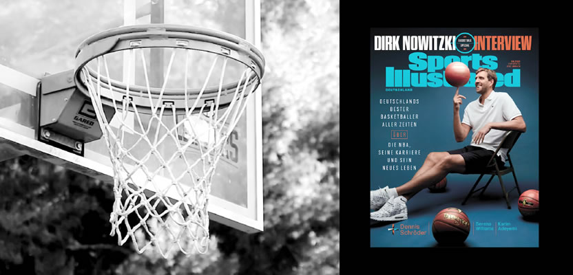 FRASER lanzó una campaña de baloncesto para la Revista Sports Illustrated Alemania