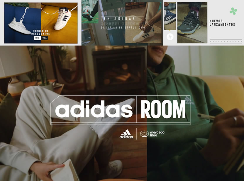 Mercado Ads, Media.Monks y Adidas, se unieron para lanzar adidas ROOM