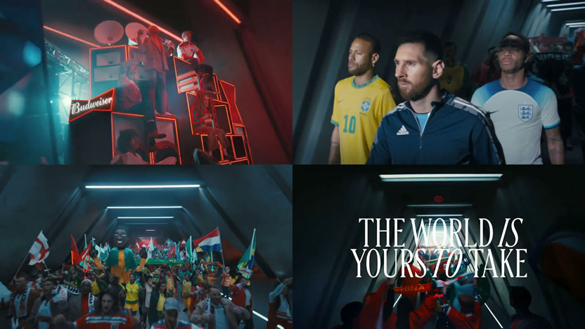 Budweiser celebra el regreso de la Copa Mundial con The World Is Yours To Take