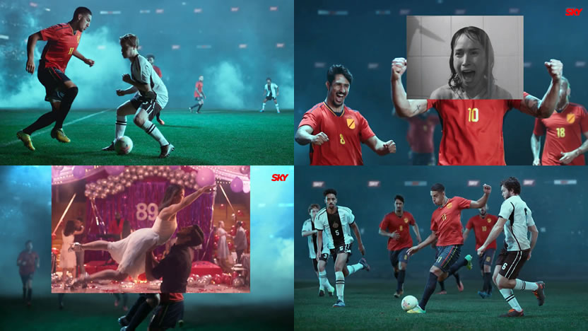 SKY lanza una nueva campaña con la emoción del fútbol y la creatividad de FCB