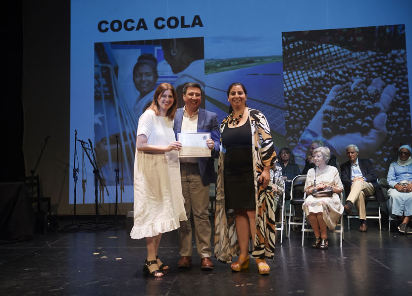 Coca-Cola Argentina es reconocida por sus acciones en sustentabilidad en el Foro Ecuménico Social