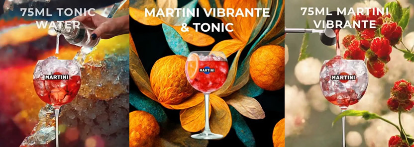 Martini lanza publicidad generada por inteligencia artificial