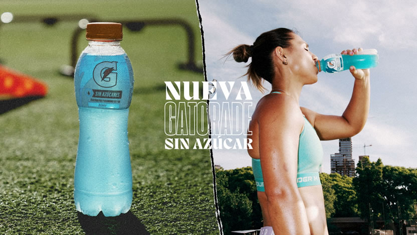 Gatorade presentó su nueva línea sin azúcar en Argentina