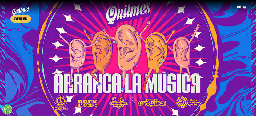 La América Buró y Quilmes presentan la nueva identidad visual para los festivales