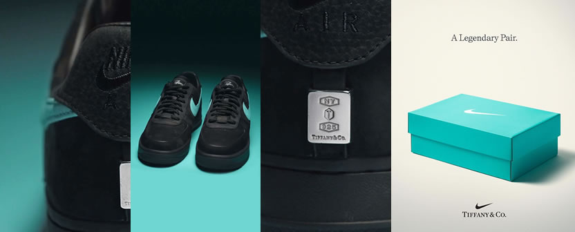 Nike Inc se asocia con Tiffany & Co para lanzar las Tiffany x Nike Air Force 1