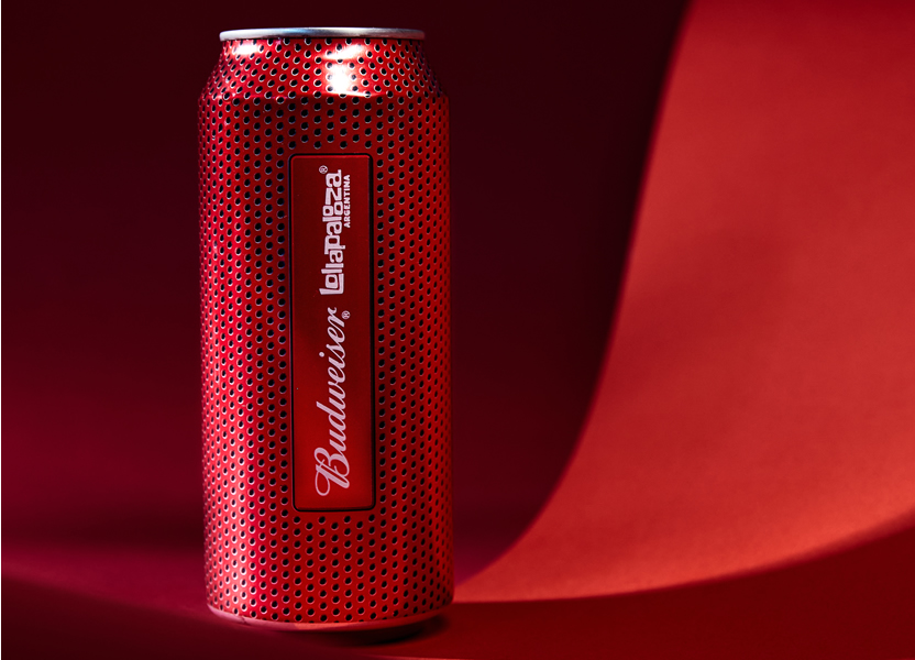 Budweiser lanza lata de Lollapalooza 2023