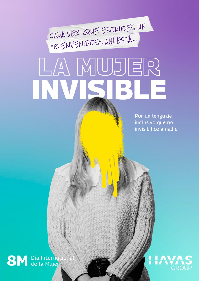 Havas España crea La Mujer Invisible en 8M