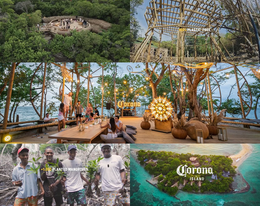 Corona y DDB Colombia crean Corona Island, la única isla plastic free del mundo