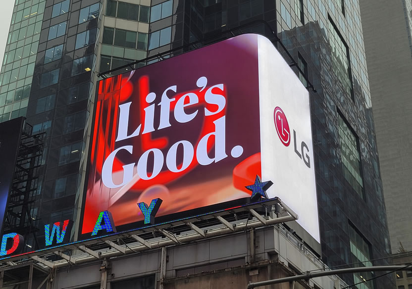 LG: Nueva identidad de marca para su lema Lifes Good
