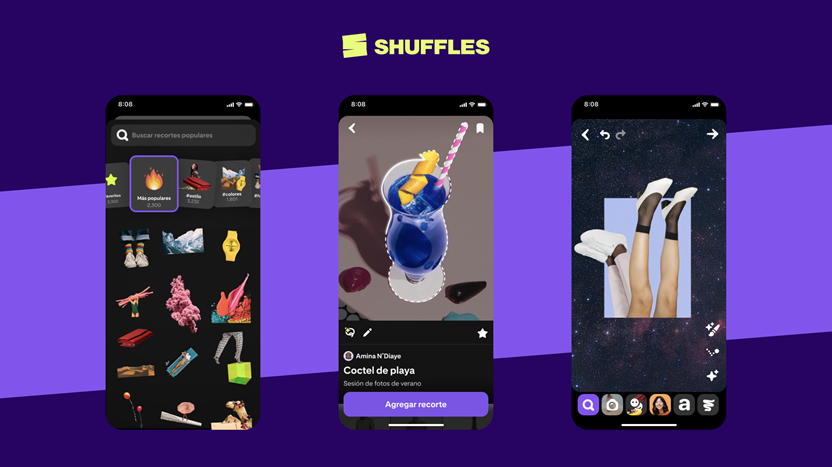 Shuffles, de Pinterest, ahora está disponible en Argentina
