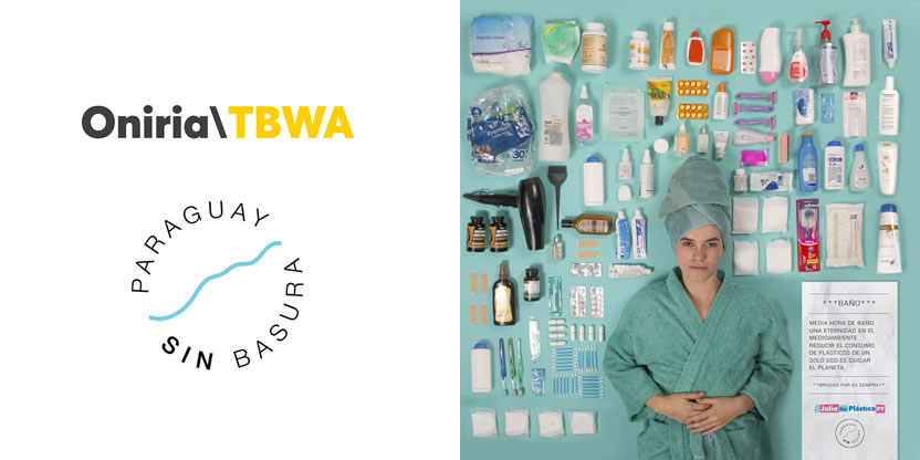 La Fundación Paraguay Sin Basura y Oniria TBWA lanzan Julio Sin Plástico